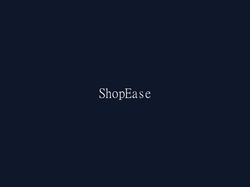ShopEase cover image
